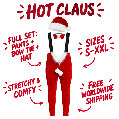 Hot Claus Santa Suit features